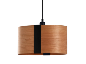 SUSHI - LED wood veneer pendant lamp - Ceiling lamp by LZF