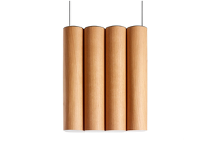 TOMO - Handmade wood veneer pendant lamp - Ceiling lamp by LZF