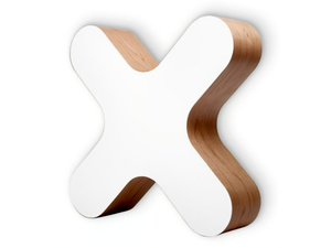 X-CLUB - Wood veneer wall lamp / ceiling lamp - Wall lamp by LZF