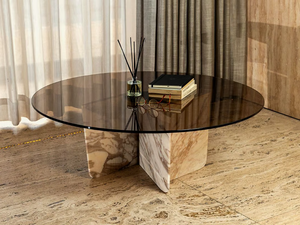 QUINA ESTREMOZ - Marble coffee table - Coffee table by Maami Home