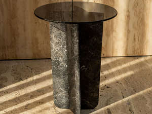 QUINA SPIDER GREY - Marble coffee table - Coffee table by Maami Home