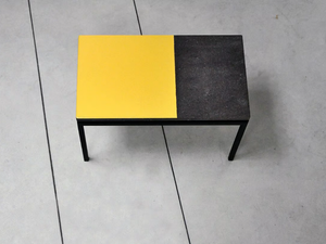 PRISME - Lava stone side table - Side table by Made a Mano