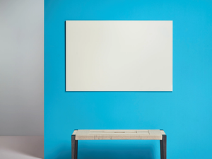 CHAMELEON - Magnetic slate office whiteboard - Floor tile-stone by Made Design