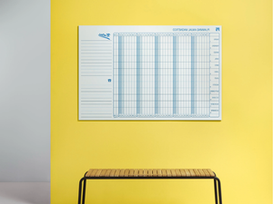CHAMELEON PRINT - Magnetic wall-mounted metal office whiteboard - Accessories by Made Design