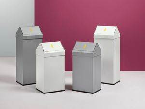 Swing bin - Metal waste paper bin - Accessories by Made Design
