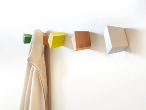 TREVISO - Wall-mounted wooden coat rack - Accessories by Made Design