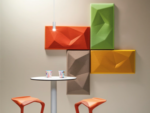 VEVEY ACOUSTIC - Polyester Acoustic wall panel - Paneling by Made Design