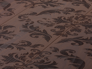 CARVING EMPIRE I - BRUSHED/GREY - Beech wall/floor tiles - Wood flooring by Mafi