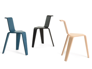 AKA - Multi-layer wood stool - Stool by Magis