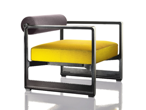 BRUT - Fabric armchair with removable cover with armrests - Armchair by Magis