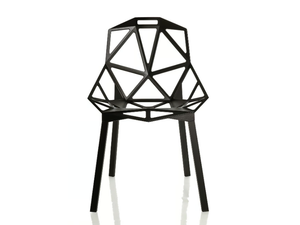 CHAIR ONE - Stackable aluminium chair - Chair by Magis