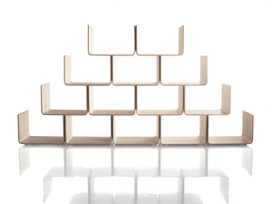 ELYSÉE - Sectional maple bookcase - Cabinet by Magis