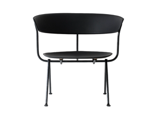 OFFICINA - Leather easy chair - Armchair by Magis