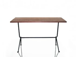 OFFICINA - Rectangular walnut table - Table by Magis
