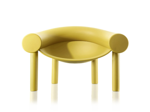 SAM SON - Polyethylene easy chair with armrests - Armchair by Magis
