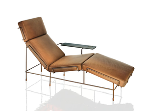 TRAFFIC - Leather chaise longue - Chair by Magis