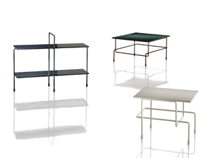 TRAFFIC - Low acrylic stone coffee table - Coffee table by Magis