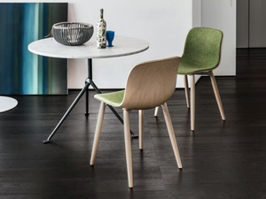 TROY - Chair with covered in Kvadrat - Chair by Magis