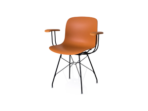 TROY - Polycarbonate chair with armrests - Chair by Magis