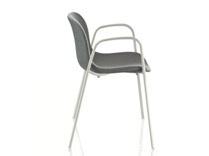 TROY - Upholstered chair with armrests - Chair by Magis