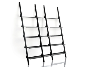 TYKE – THE WILD BUNCH - Open modular powder coated steel bookcase - Cabinet by Magis