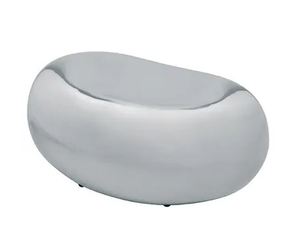 FOOT-DREAM - Aluminium footstool - Pouf by Maletti