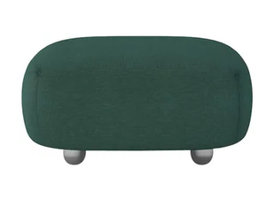 OUVERTURE - Upholstered fabric pouf - Pouf by Maletti