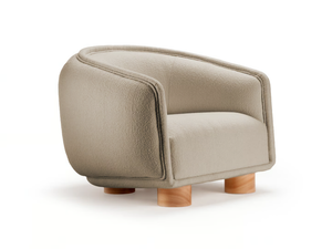 CHARLIE - Fabric easy chair with armrests - Armchair by Mambo Unlimited Ideas