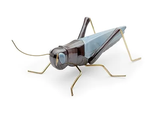 GRASSHOPPER BLUE - Ceramic decorative object - Styling by Mambo Unlimited Ideas