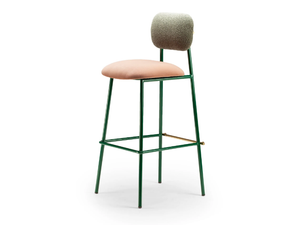 MIAMI - High barstool with footrest - Stool by Mambo Unlimited Ideas