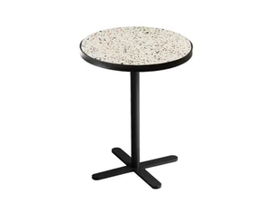 PRAGA - Round terrazzo and metal table - Table by Mambo Unlimited Ideas