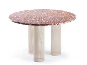RIVIERA - Round marble garden table - Table by Mambo Unlimited Ideas