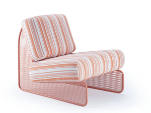 RIVIERA - Upholstered fabric garden armchair - Armchair by Mambo Unlimited Ideas