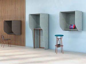 ESCALE - Acoustic felt phone booth - Booth by Manade