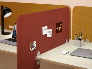 OASIS CLIP - Recycled PET desktop partition - Screens by Manade