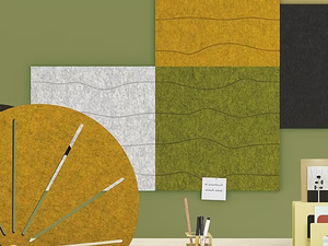 SWELL - Recycled PET Acoustic wall panel - Paneling by Manade