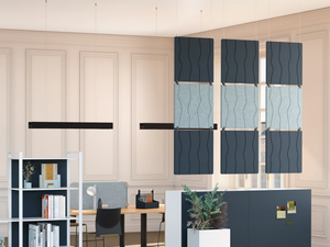 SWELL - Sound absorbing hanging office screen - Screens by Manade