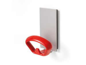 YANG - Wall-mounted powder coated steel coat rack - Accessories by Manade