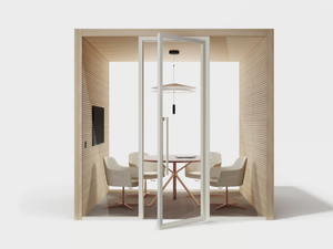 BIBIENA - Acoustic wooden office booth - Booth by Manerba