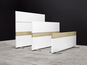 K-WORD - Freestanding wooden office screen - Screens by Manerba