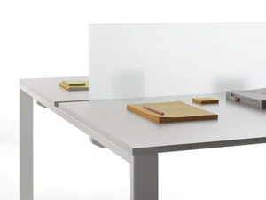 K-WORD - Tempered glass desktop partition - Screens by Manerba