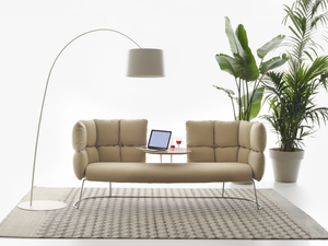 UNDECIDED - Sofa with integrated table - Sofa by Manerba