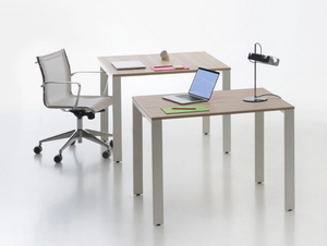 YOU-ECO - Square wooden office desk - Desk by Manerba