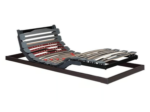 ERGOMOVIE MEDICAL - Slatted electric wooden bed base with flex slat holders - Bed frame by Manifattura Falomo