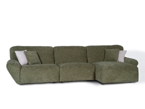 BELUGA - Sectional fabric sofa with chaise longue - Sofa by Mantellassi 1926
