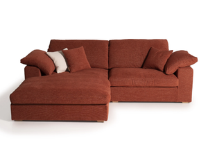 ITALO - Sectional fabric sofa with chaise longue - Sofa by Mantellassi 1926