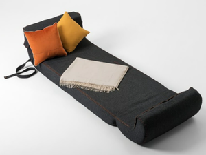 PAPPAGALLE - Denim fabric armchair bed - Armchair by Mantellassi 1926