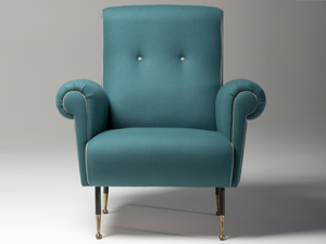 PULCE - Wool armchair with armrests - Armchair by Mantellassi 1926