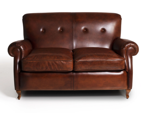 ROMA - 2 seater leather sofa - Sofa by Mantellassi 1926