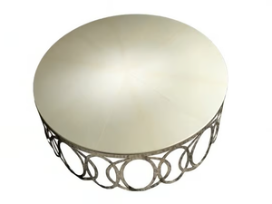 SCARLETT - Low marble and metal coffee table - Coffee table by Mantellassi 1926